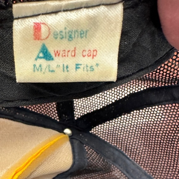 Vintage Snap back Trucker Mesh Hat Ron - Picture 4 of 5